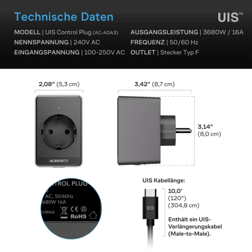 AC Infinity UIS-Steuerstecker für Grow-Geräte kaufen