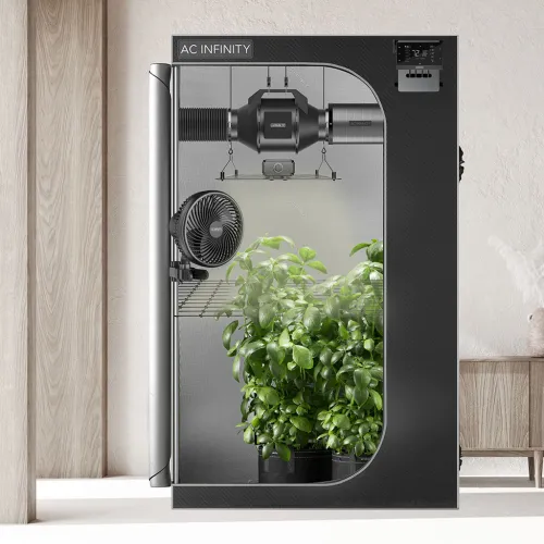 AC Infinity AI+ Grow Zelt-System 90x90x180 260W, 3 Pflanzen-Set