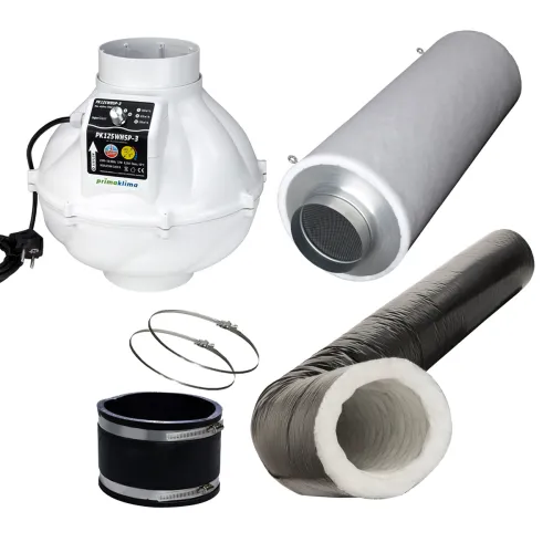 Grow Abluft Set Industry 530m³/h 125mm kaufen