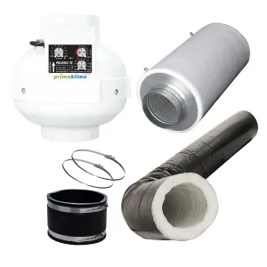 Grow Abluft Set silent EC-TC 680m³/h 125mm kaufen