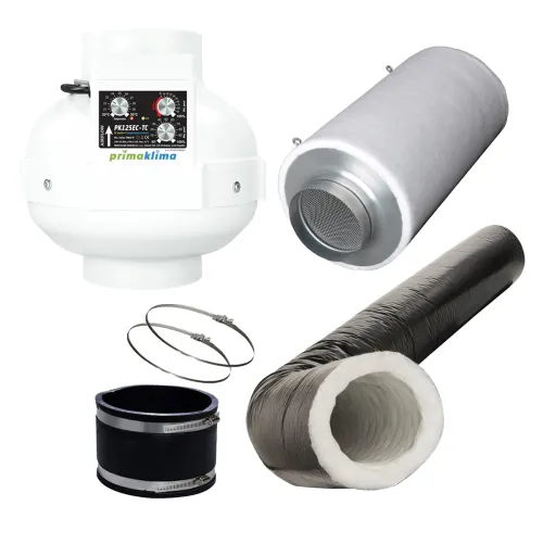 Grow Abluft Set silent EC-TC 680m³/h 125mm kaufen