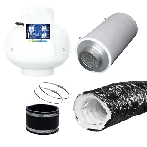 Abluft Set silent EC-TC 125mm 460m³/h 80-100cm kaufen
