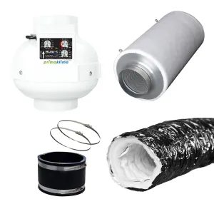 Grow Abluft Set silent EC 460m³/h 125mm kaufen