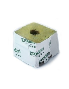 Grodan rock wool block 7,5x7,5cm (384 pieces) small hole