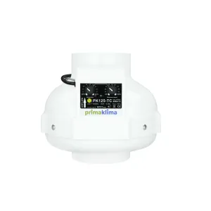 PRIMA KLIMA FAN TEMP. CONTROLLED 400m³/h 125 mm Flansch