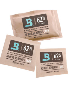 Boveda Hygro-Pack 62% different Sizes