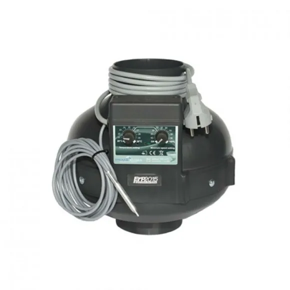 Prima Klima Fan 100, 280m³/h mit Temperatur Controller