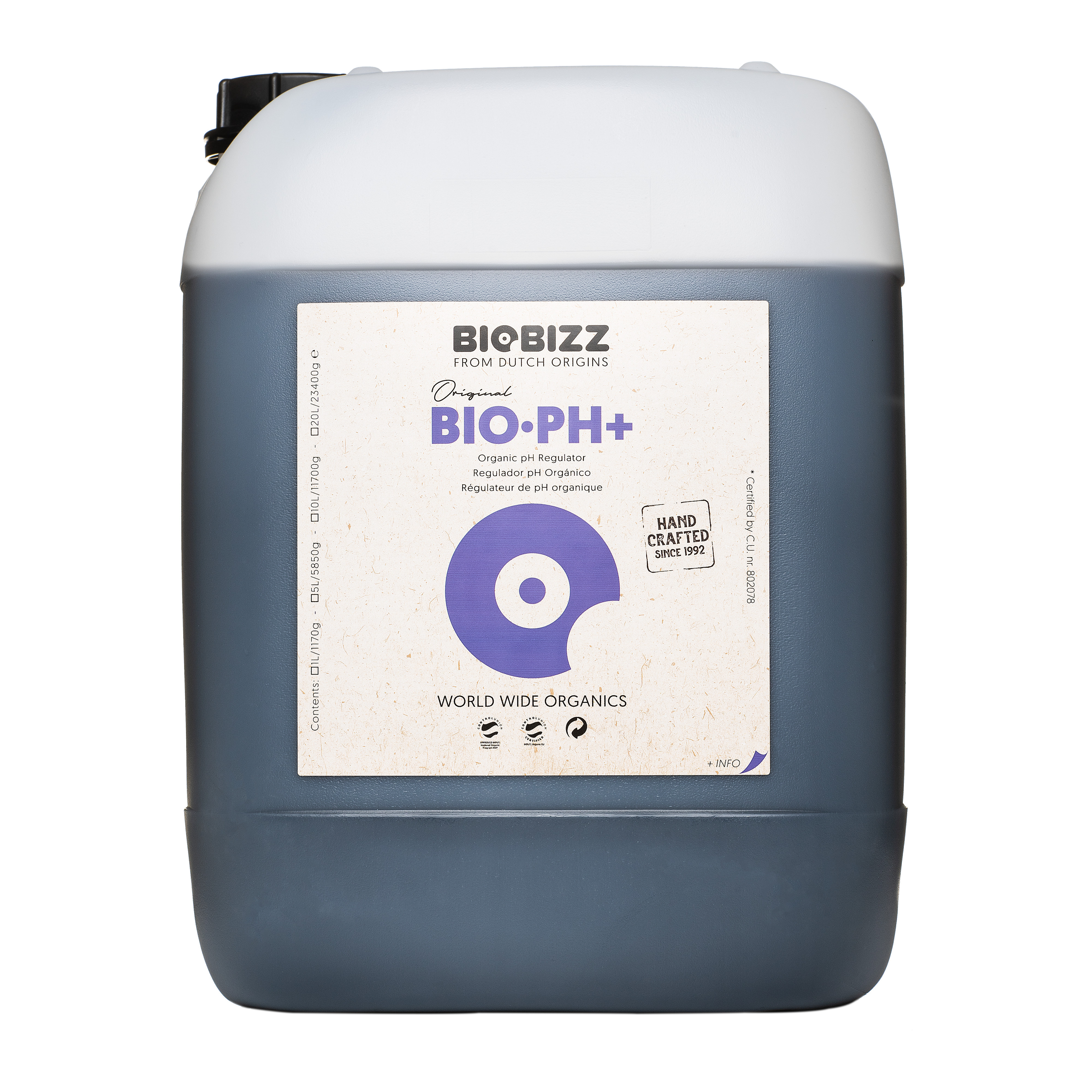 BioBizz Bio pH+ Plus 10 L