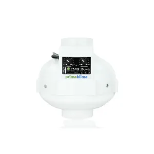 Prima Klima Fan 100, 280m³/h mit Temperatur Controller