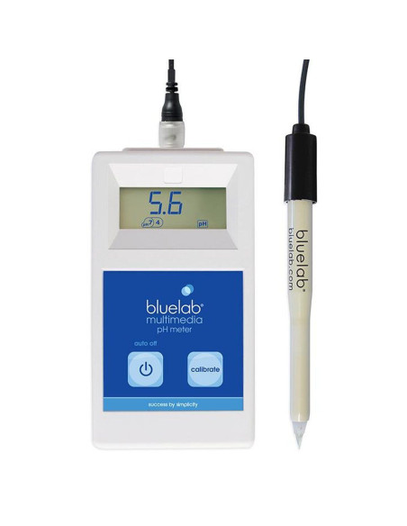 Bluelab Multimedia pH Meßgerät für Substrate und Nährlösungen, mit LeapTM Sonde
