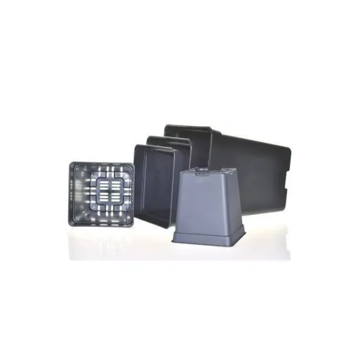Vierecktopf Set mit Untersetzer 18 L