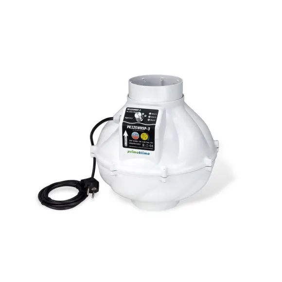 Prima Klima Silenced Fan Whisperblower 3 Speed max.530m³/h 125mm (PK125WHSP-3)