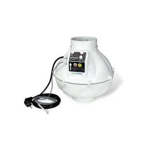Prima Klima EC Silenced Fan Whisperblower Temp. Controlled 800m³/h 125mm