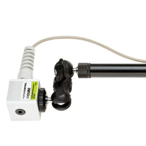 GrowControl IRCube Infrarot-Blatttemperatursensor - Halter Sensor Ansicht