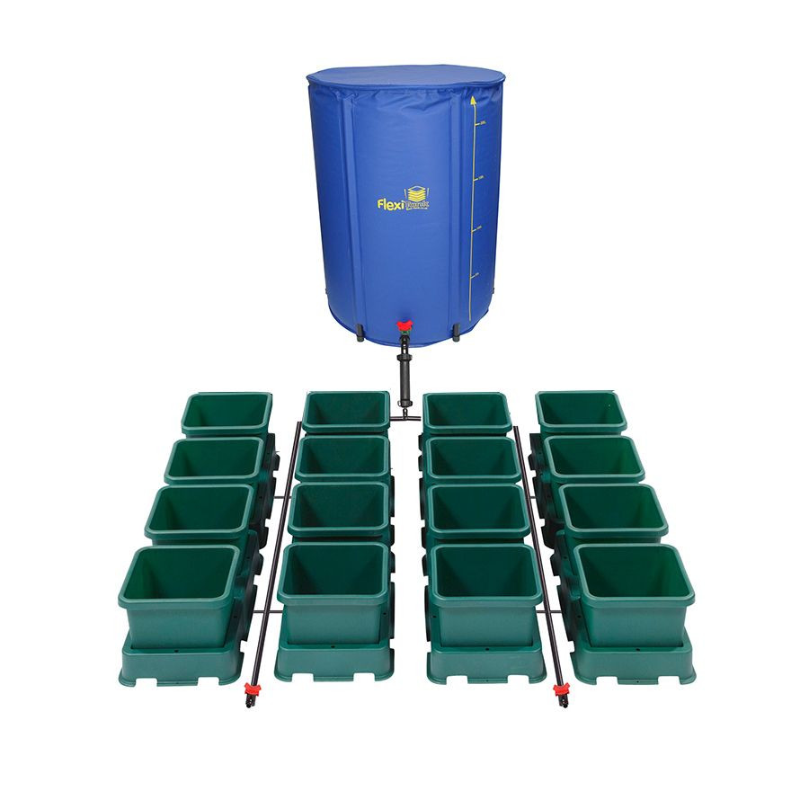 AutoPot easy2grow System - 8,5L Töpfe 16 Pot mit 225L Flexi-Tank