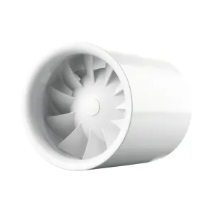 Rohreinschubventilator Soundless Turbine Duo