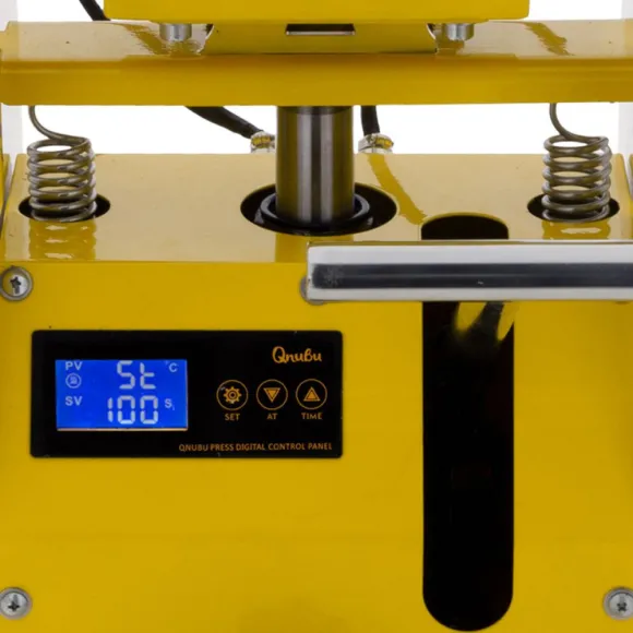 Qnubu Press Pro Hydraulic 6 Tonnen, Heißdruckpresse, Rosin Presse 12 x 12cm Platten