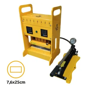 Qnubu Press Pro hydraulische Heißdruckpresse 20 Tonnen 7,5x25cm