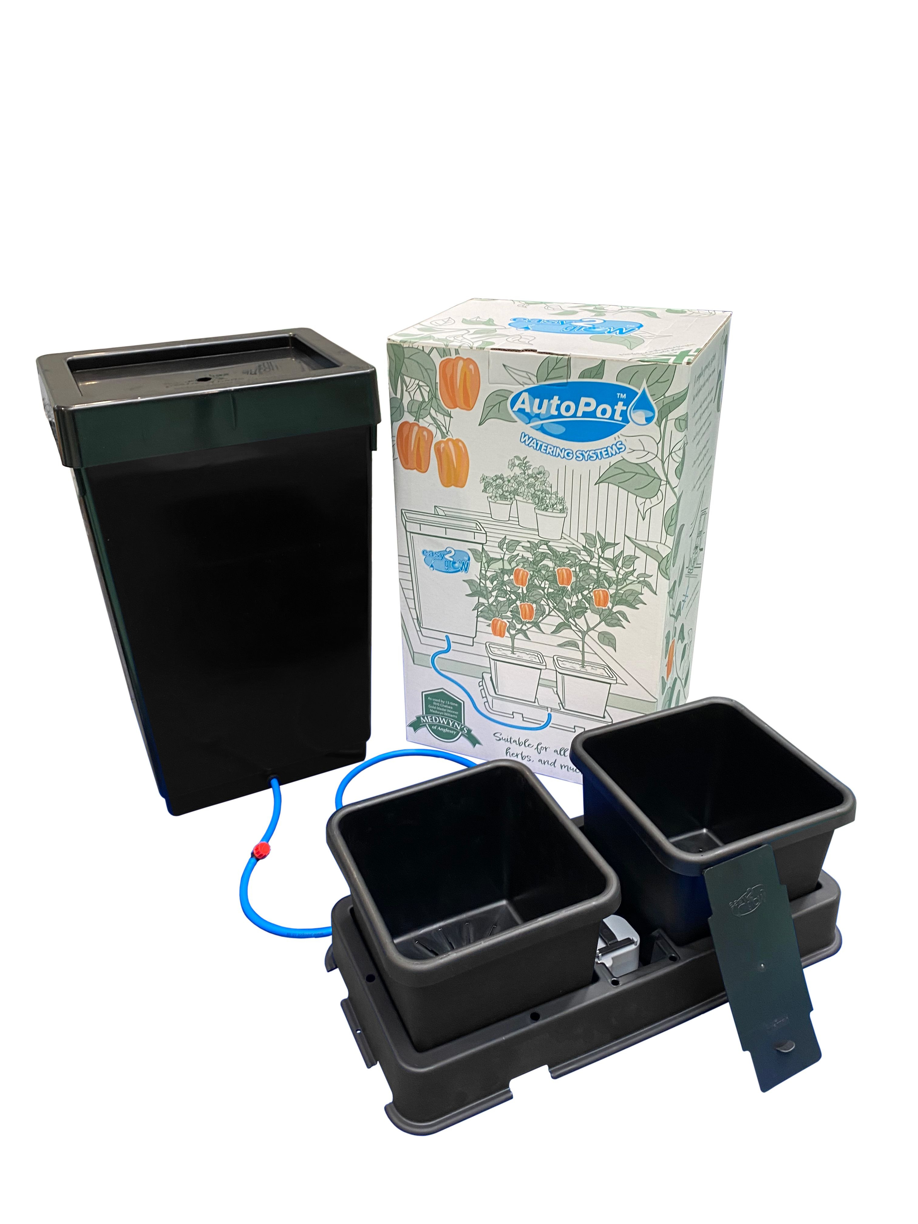 AutoPot easy2grow System - 8,5L Töpfe 2 Pot mit 47 Liter Tank