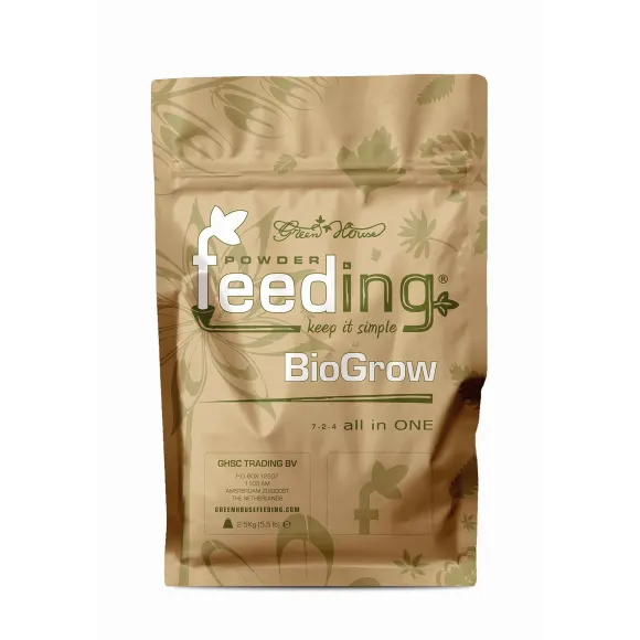 Green House Powder Feeding BioGrow