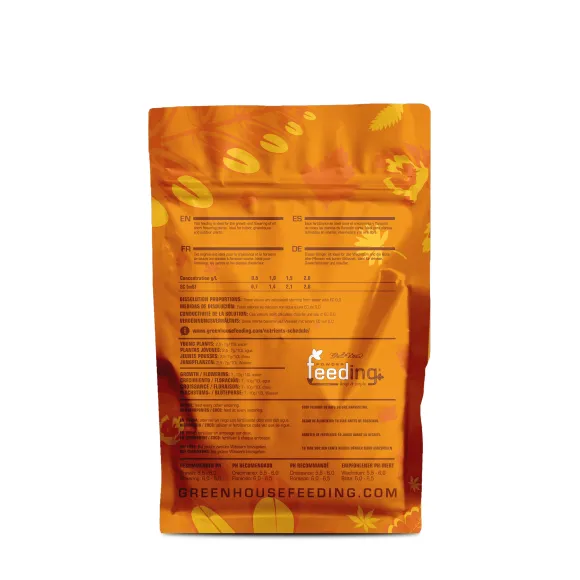 Green House Powder Feeding Short Flowering